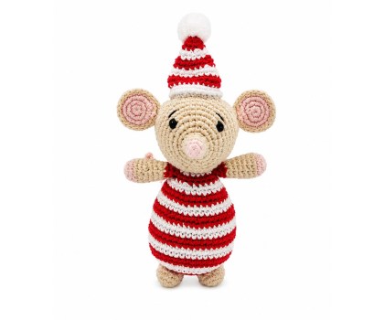 stripe mouse rattle